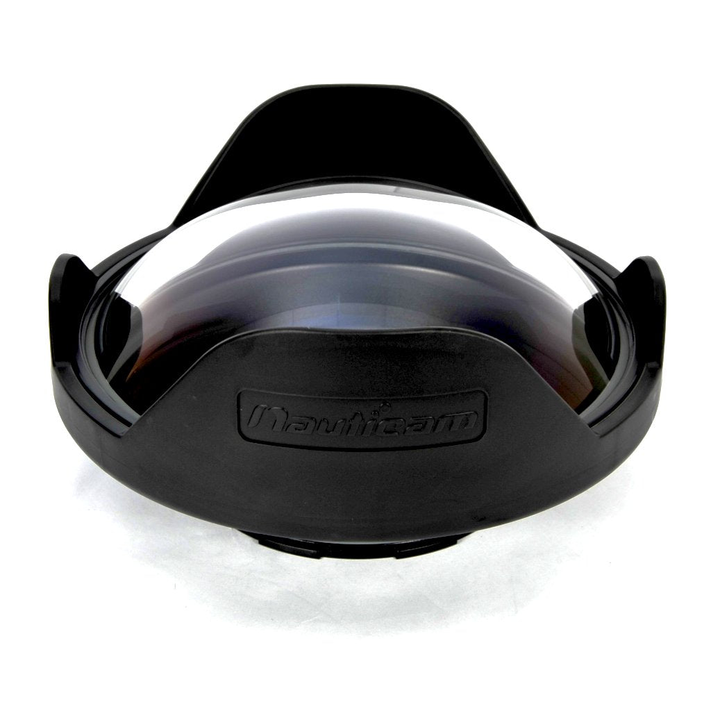 N120 180mm Optical Glass Wide Angle Dome Port for Underwater Photography - High Clarity Dome Port for Scuba Diving & Marine Videography