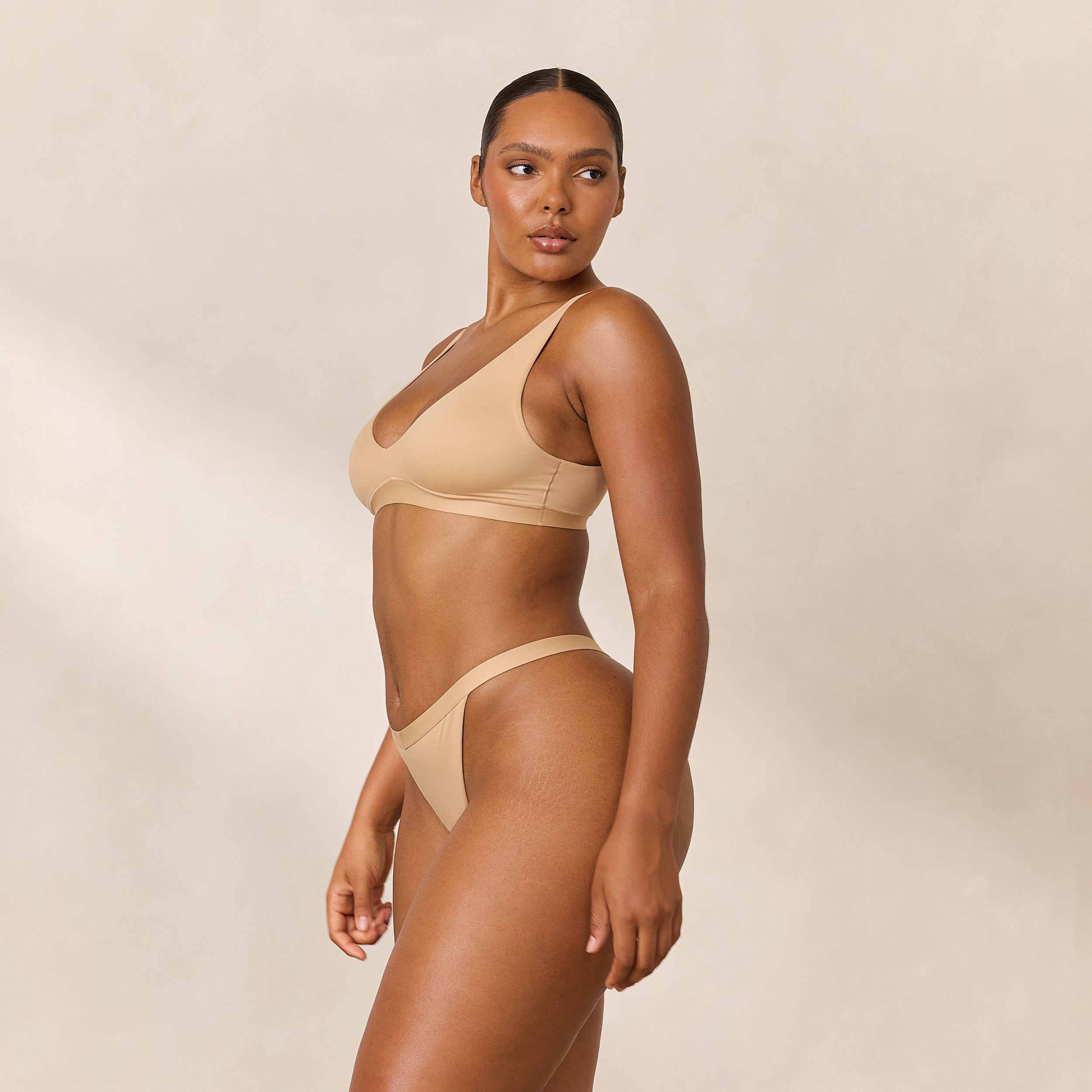 Everyday Comfort Triangle Bra - Wireless Soft Support Bralette for Women - Perfect for Yoga, Lounge & Sleep Wear