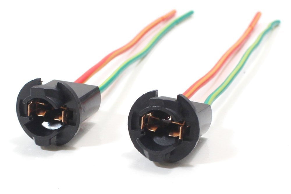 168 194 2825 Bulb Wiring Harness Sockets - Compatible with Parking Lights, Side Markers & License Plate Lights | Durable Electrical Connectors for Car, Truck, SUV & Motorcycle Lighting Upgrades