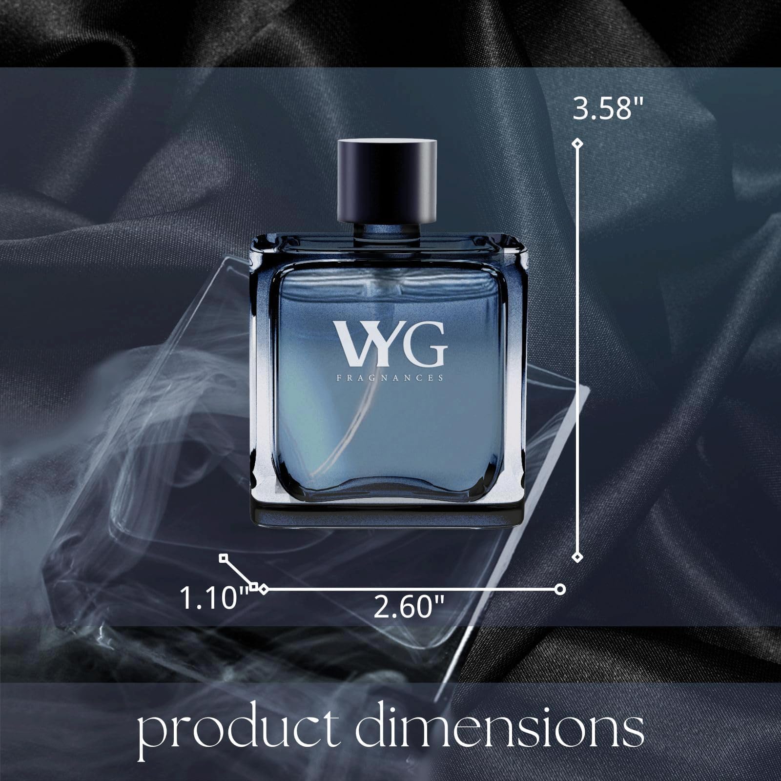 VYG Cologne for Men - Seductra Eau de Toilette, 50ml/1.87 oz | Long-Lasting Fragrance for Date Night, Office & Special Occasions