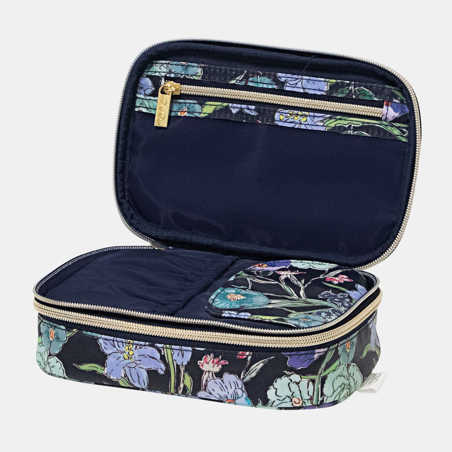 Premium Makeup Organizer with Drawers - Fleur Ink Cosmetic Storage Case for Vanity, Bathroom & Travel | Perfect for Brushes, Lipsticks & Beauty Essentials