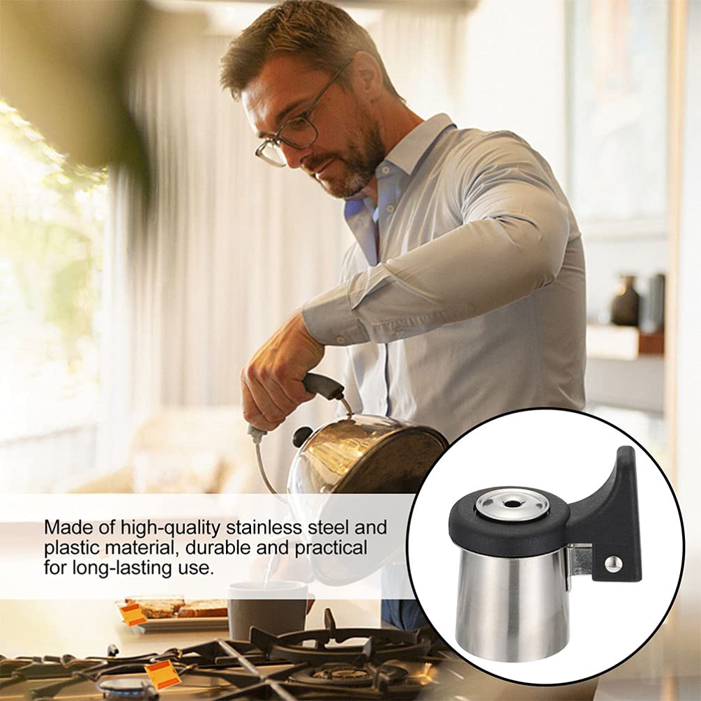 2-Pack Whistling Kettle Nozzles - Replacement Tea Kettle Flutes for Water Boiling Alarm System - Perfect for Stovetop Whistling Teakettles (Ideal for Kitchen, Camping & Emergency Preparedness)