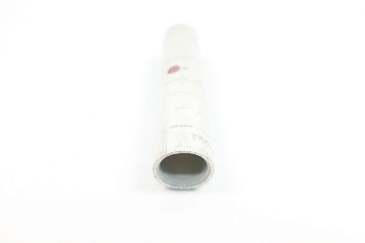 4-Pack BURNDY YS34 Copper Compression Splice for 500KCMIL - Heavy Duty Electrical Connectors for Power Lines & Industrial Wiring