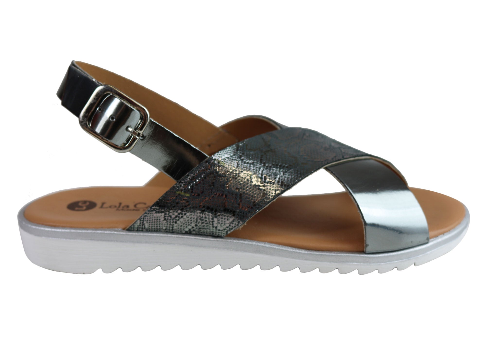 Lola Canales Gara Women's Comfortable Leather Sandals - Handmade in Spain - Perfect for Summer, Beach & Casual Outings