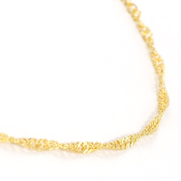 24K Yellow Gold Necklace for Women - Elegant Solid Gold Jewelry Gift for Her - Perfect for Anniversaries, Birthdays & Special Occasions