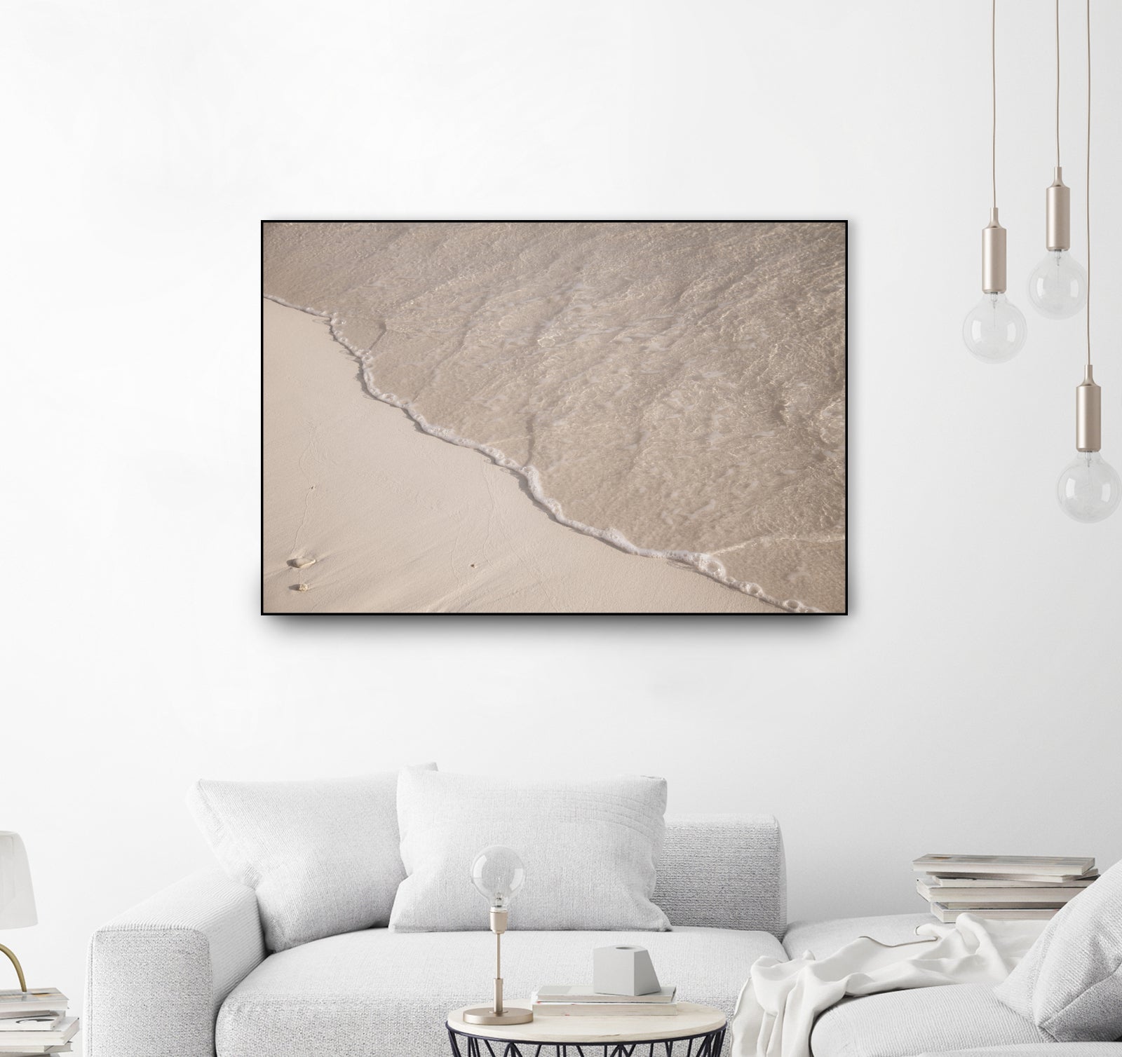 Caribbean Beach Zen Oasis - Relaxing Tropical Home Decor for Spa, Yoga & Meditation Room | Perfect for Coastal Living, Vacation Homes & Wellness Retreats