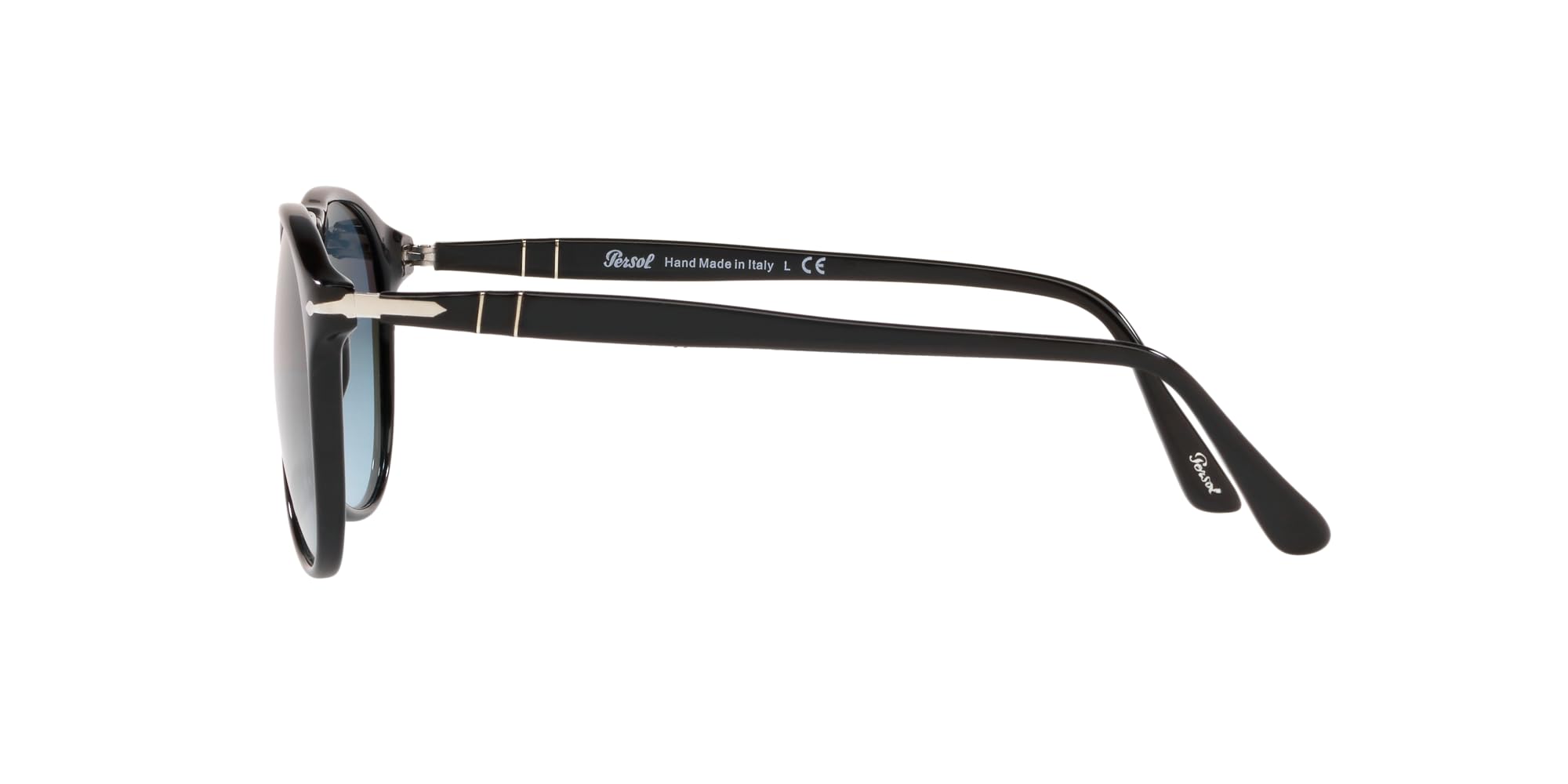 Persol Men's Sunglasses – Polarized UV Protection, Classic Aviator Style for Driving, Travel & Outdoor Activities