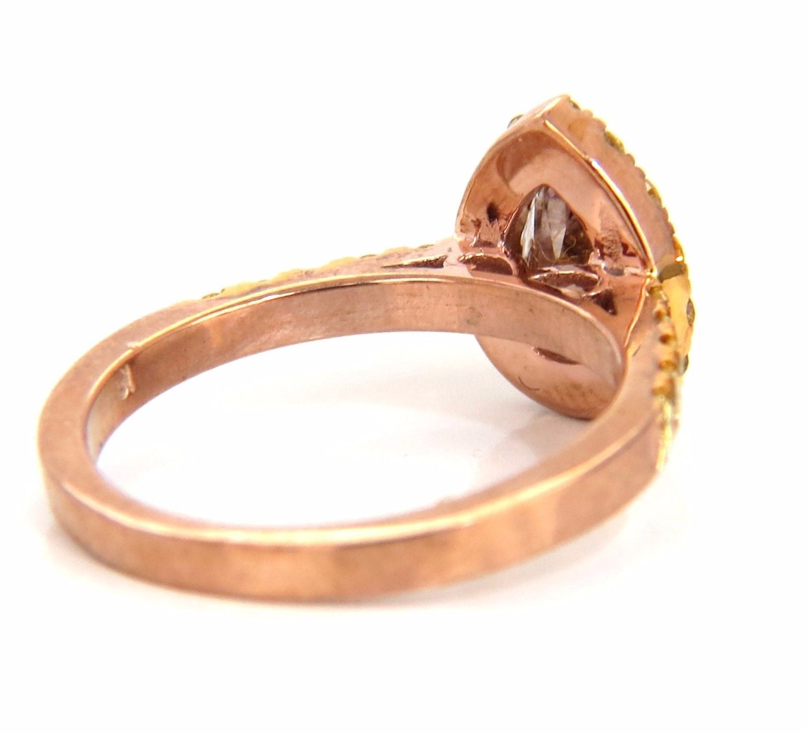 GIA Certified 2.04 Carat Fancy Pink Diamond Ring in 18K Gold - Elegant Engagement & Wedding Jewelry for Women