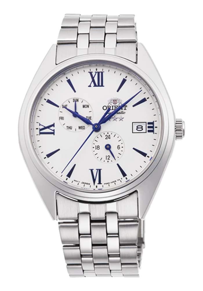 Orient Men's Automatic Hand Winding Tri-Star Altair Stainless Steel Watch RA-AK0506S10A - Luxury Dress Watch for Business, Formal Events & Everyday Wear