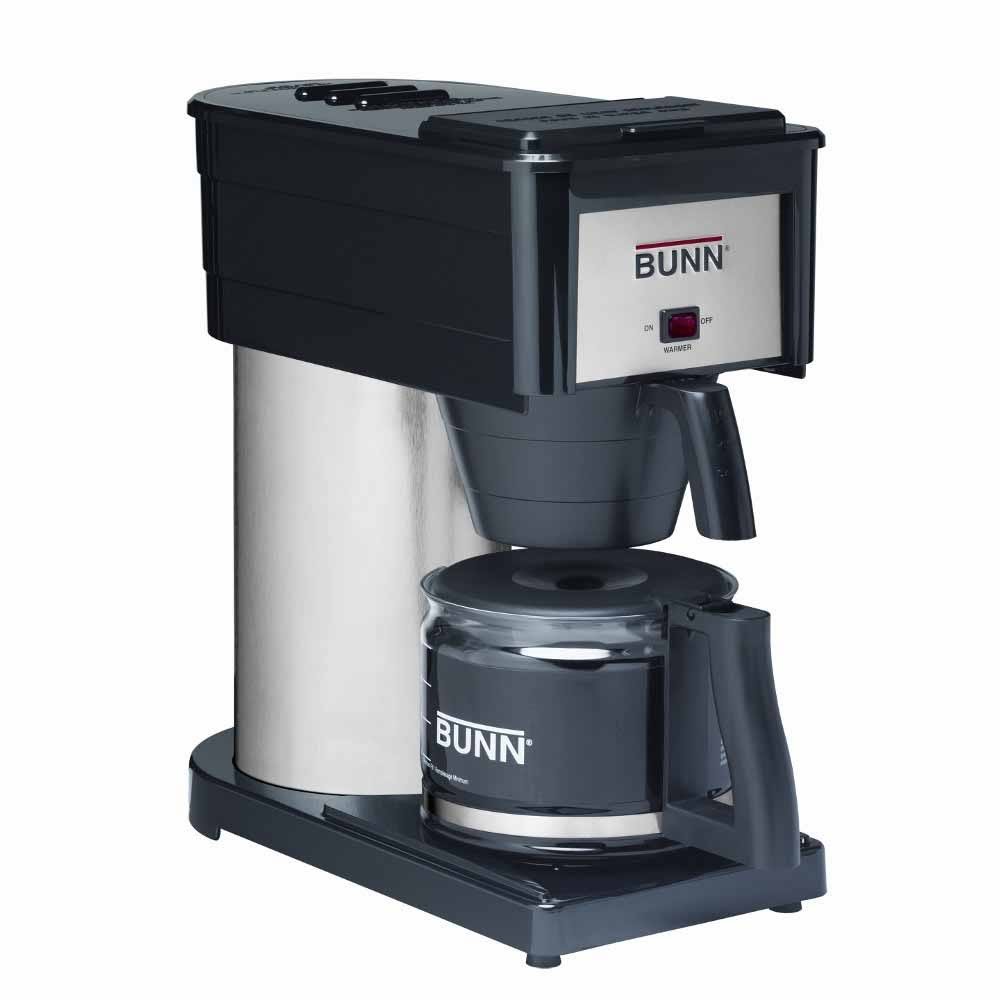 BUNN BX-D Velocity Brew 10-Cup Coffee Maker - Fast Brewing for High Altitude Areas | Perfect for Offices, Restaurants & Home Use