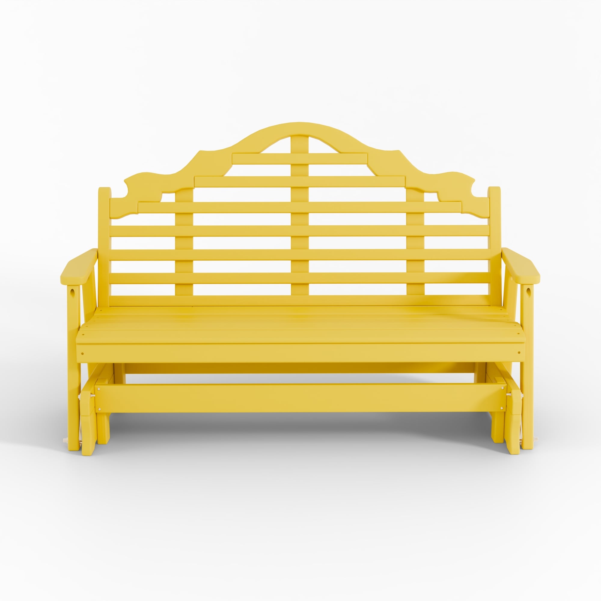 Keystone Amish Co. Milan Porch Glider - Handcrafted Wooden Swing Bench for Outdoor Patio, Garden, and Backyard Relaxation