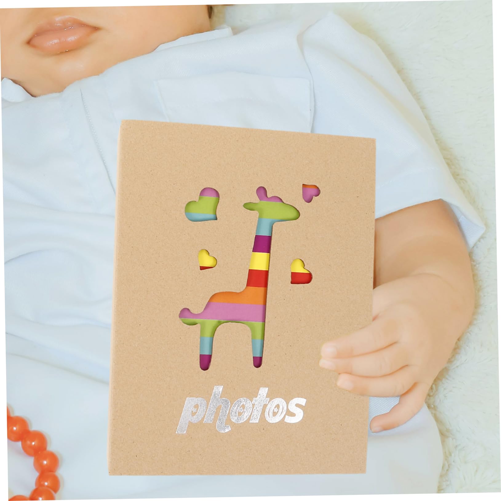 Premium Cabilock 2-Piece Baby Photo Album Set - Acid-Free Scrapbook for Newborn Memories, Family Pictures & Wedding Photos | Perfect for Baby Showers, Christenings & Family Keepsakes