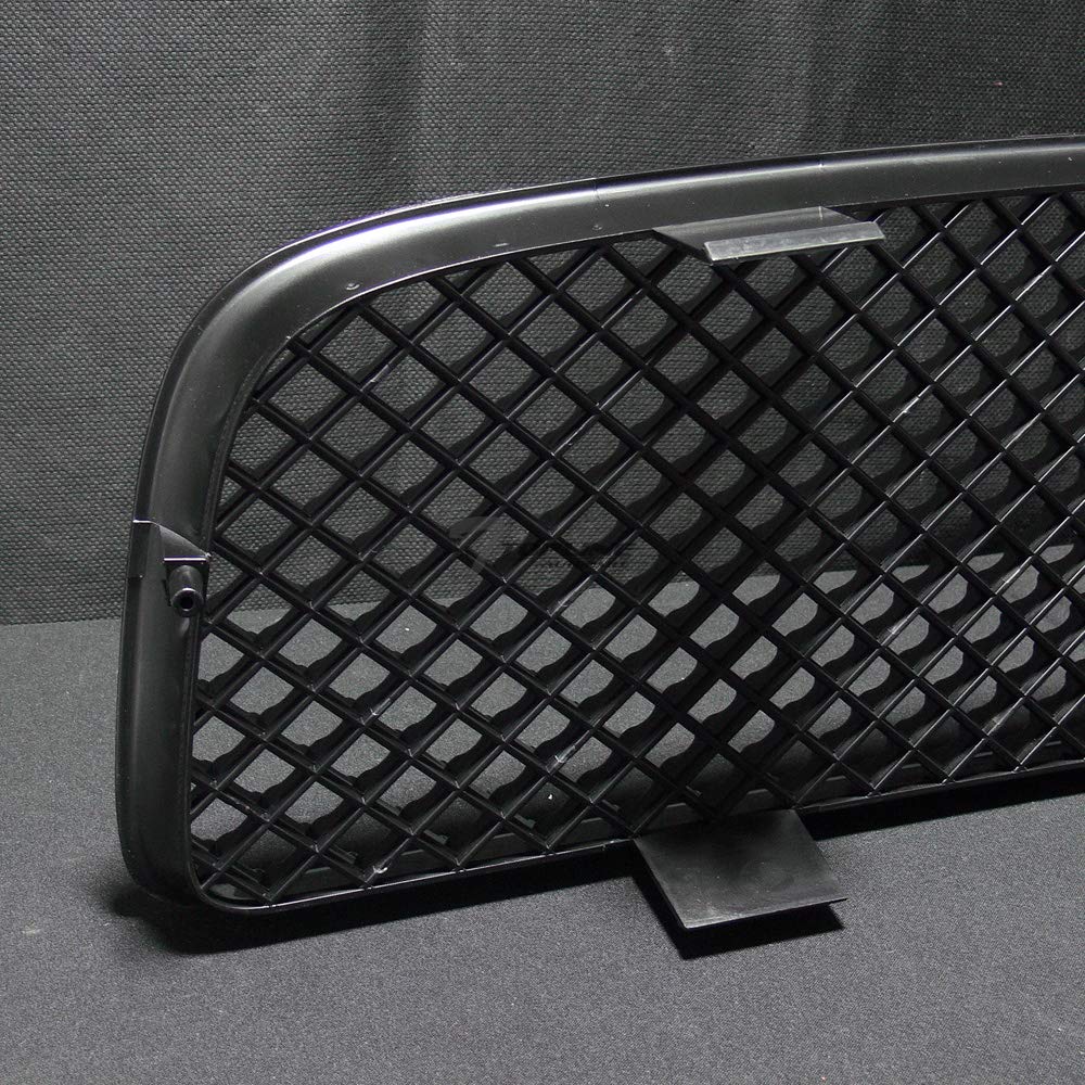 R&L Racing Black Honeycomb Sport Mesh Front Grill Compatible with 2006-2010 Dodge Charger | Hood & Bumper Replacement | Upgrade Your Car's Style for Street Racing & Car Shows