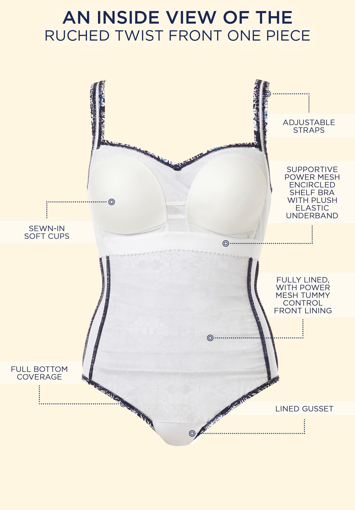 Plus Size Women's One Piece Swimsuit with Ruched Twist Front Design - Flattering Swimwear for Curvy Figures | Perfect for Beach Vacations, Pool Parties & Summer Getaways