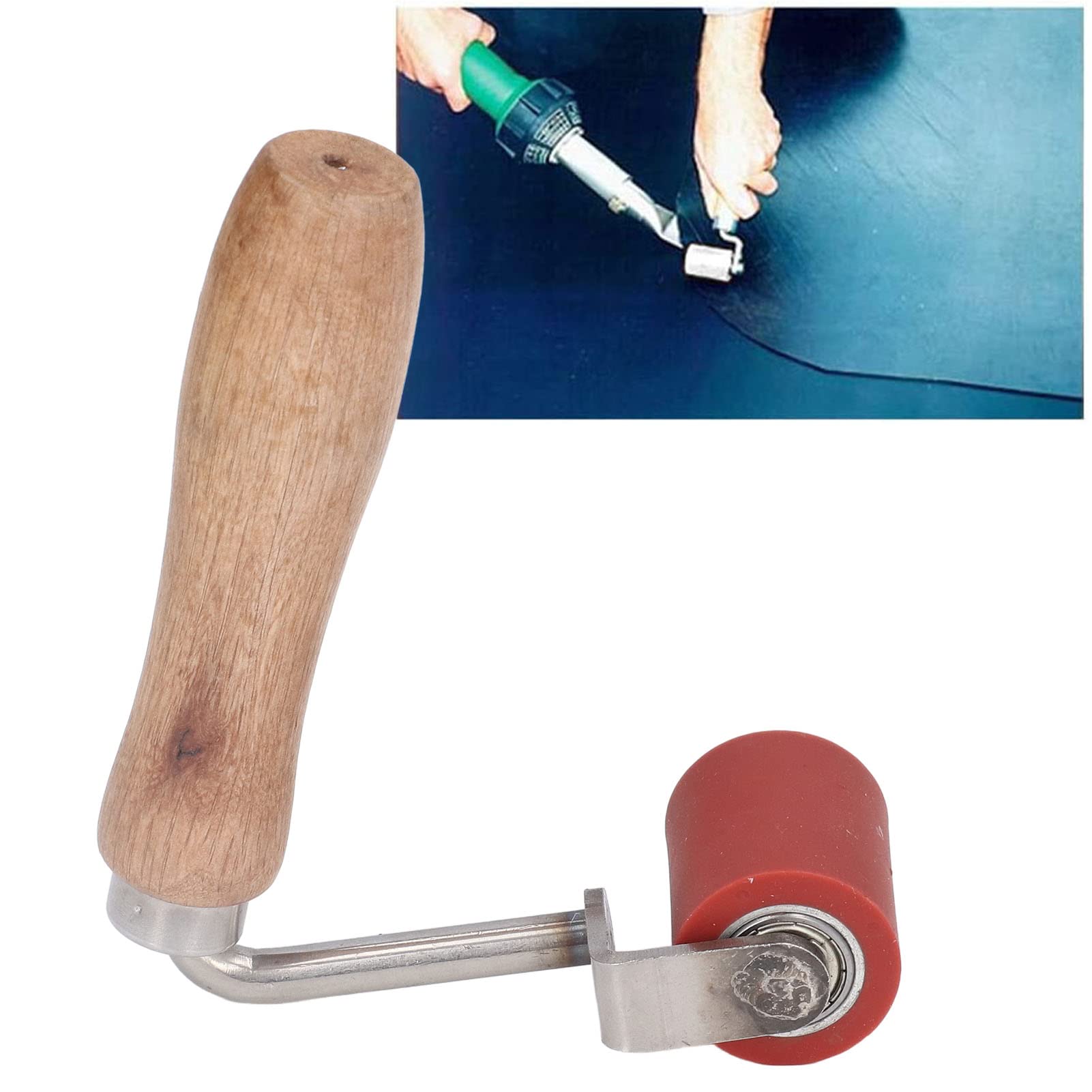 Premium Silicone Sewing Roller - Shiny, Durable & Flexible for Walls & Floor Boards - Perfect for DIY Home Renovation, Crafting & Professional Use