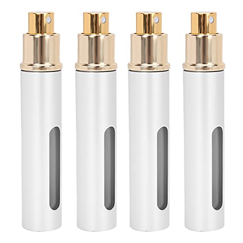Premium Glass Spray Bottles for Perfume & Essential Oils - Refillable, Durable with Silver Cap (AB048Y) - Perfect for Room Sprays, Air Fresheners & DIY Aromatherapy