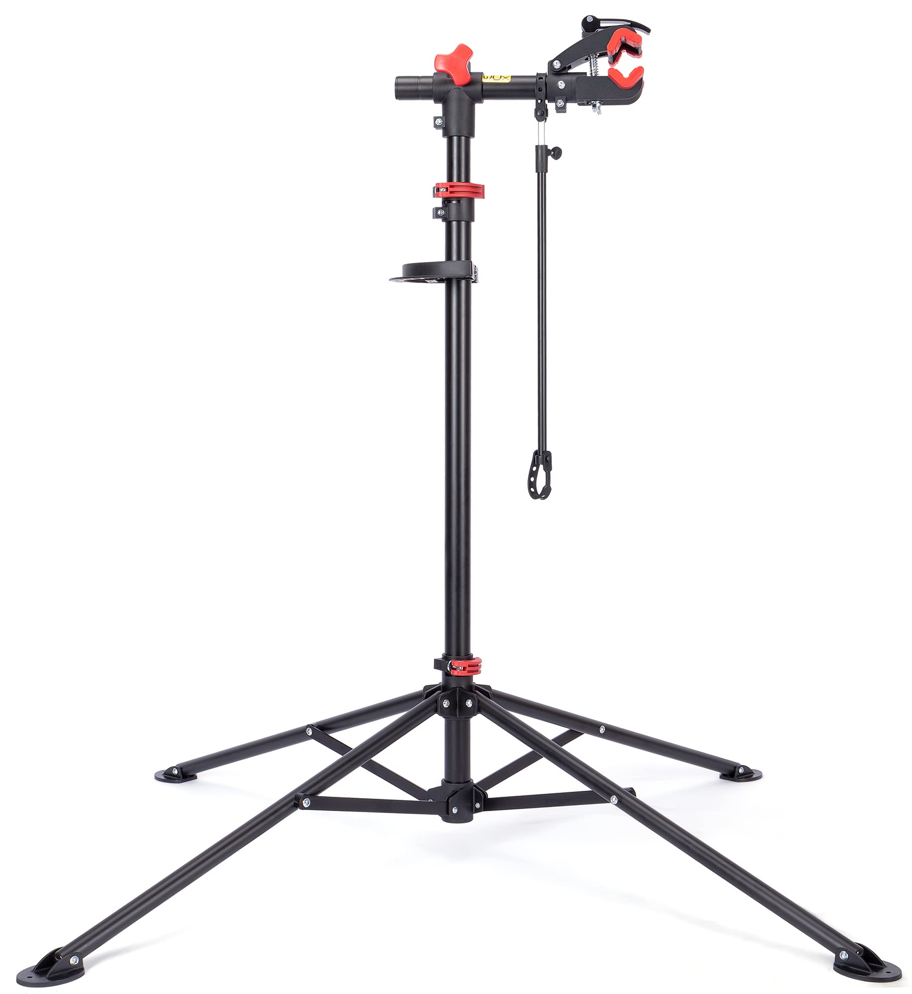 CXWXC Bike Repair Stand - Professional Bike Maintenance Workstand for E-Bike, Mountain Bike & Road Bike - Home & Shop Mechanic Tool for Easy Bike Repairs & Tuning (Perfect for DIY Enthusiasts & Professional Bike Mechanics)