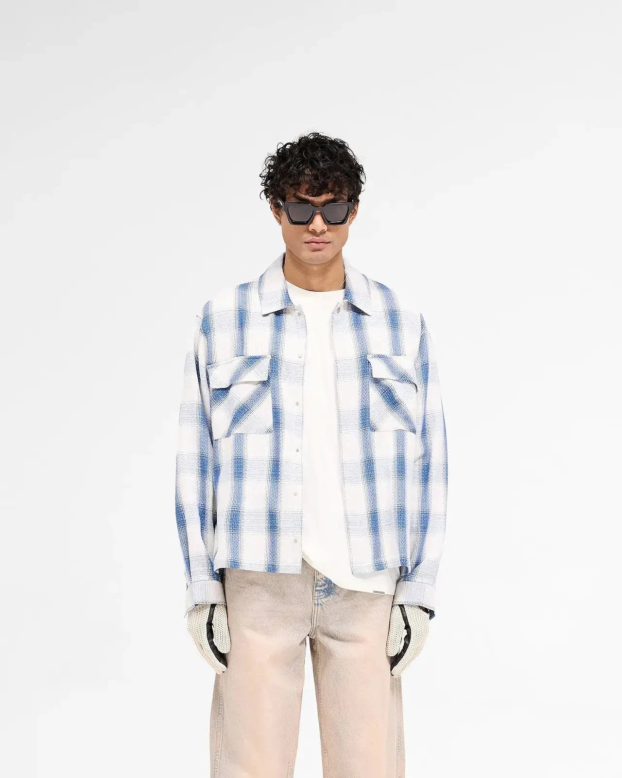 REPRESENT Season Flannel Shirt for Men & Women | Soft Plaid Button-Up Shirt | Casual Fall & Winter Fashion | Perfect for Outdoor Activities, Camping, and Layering