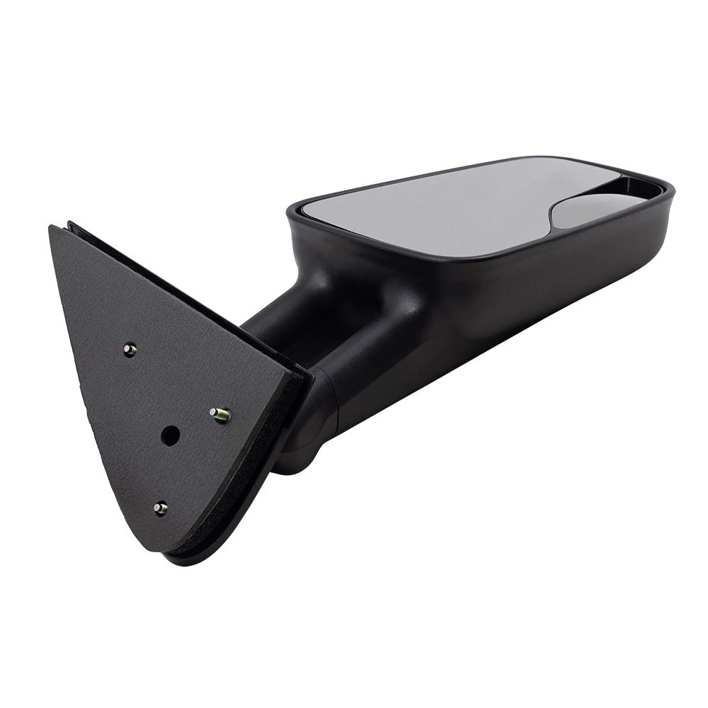 Brock Replacement Manual Telescopic Tow Mirrors with Spotter Glass for 1999-2007 Chevy Silverado & GMC Sierra - Driver & Passenger Side Set - Perfect for Towing, Hauling & Improved Rear Visibility