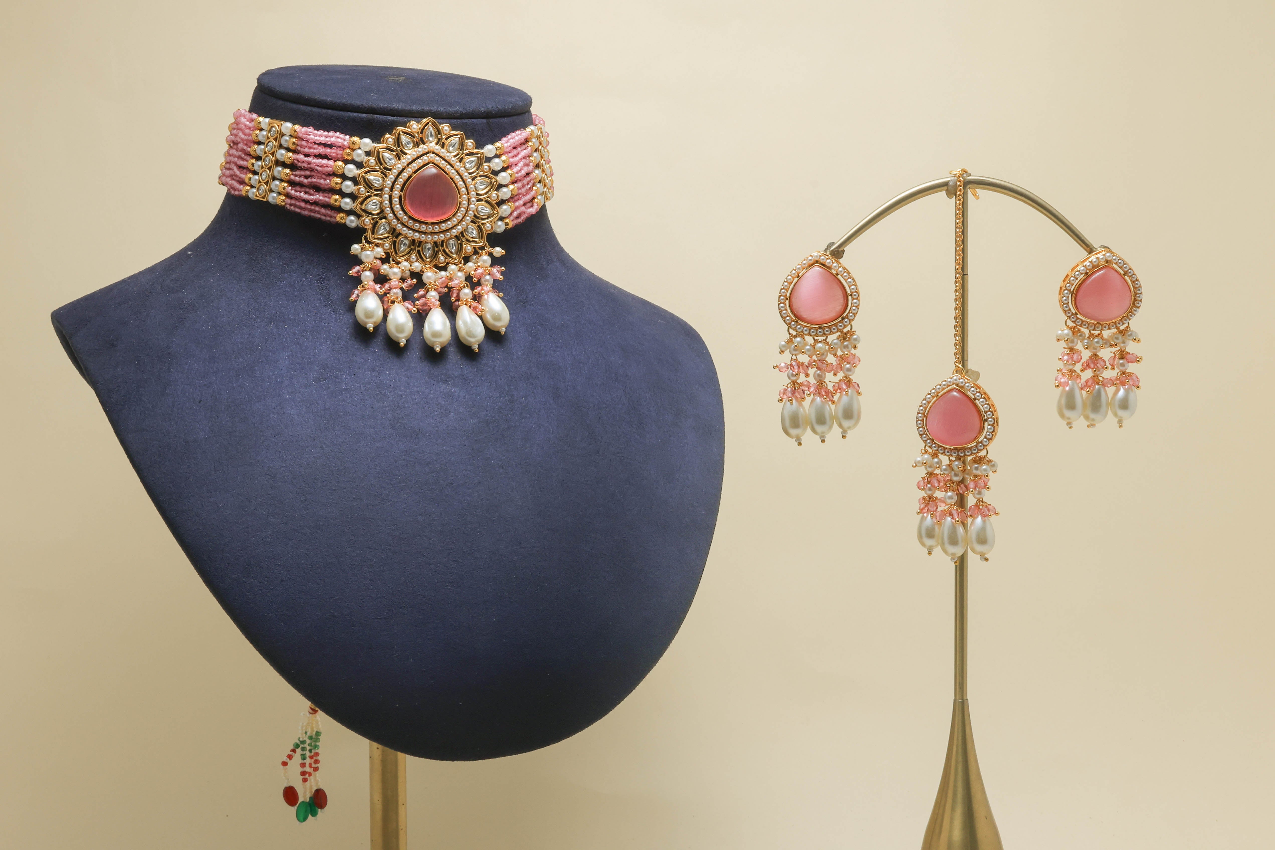 VARIKA STONE Full Set - Natural Gemstone Jewelry Collection for Women | Perfect for Gifts, Parties & Everyday Wear