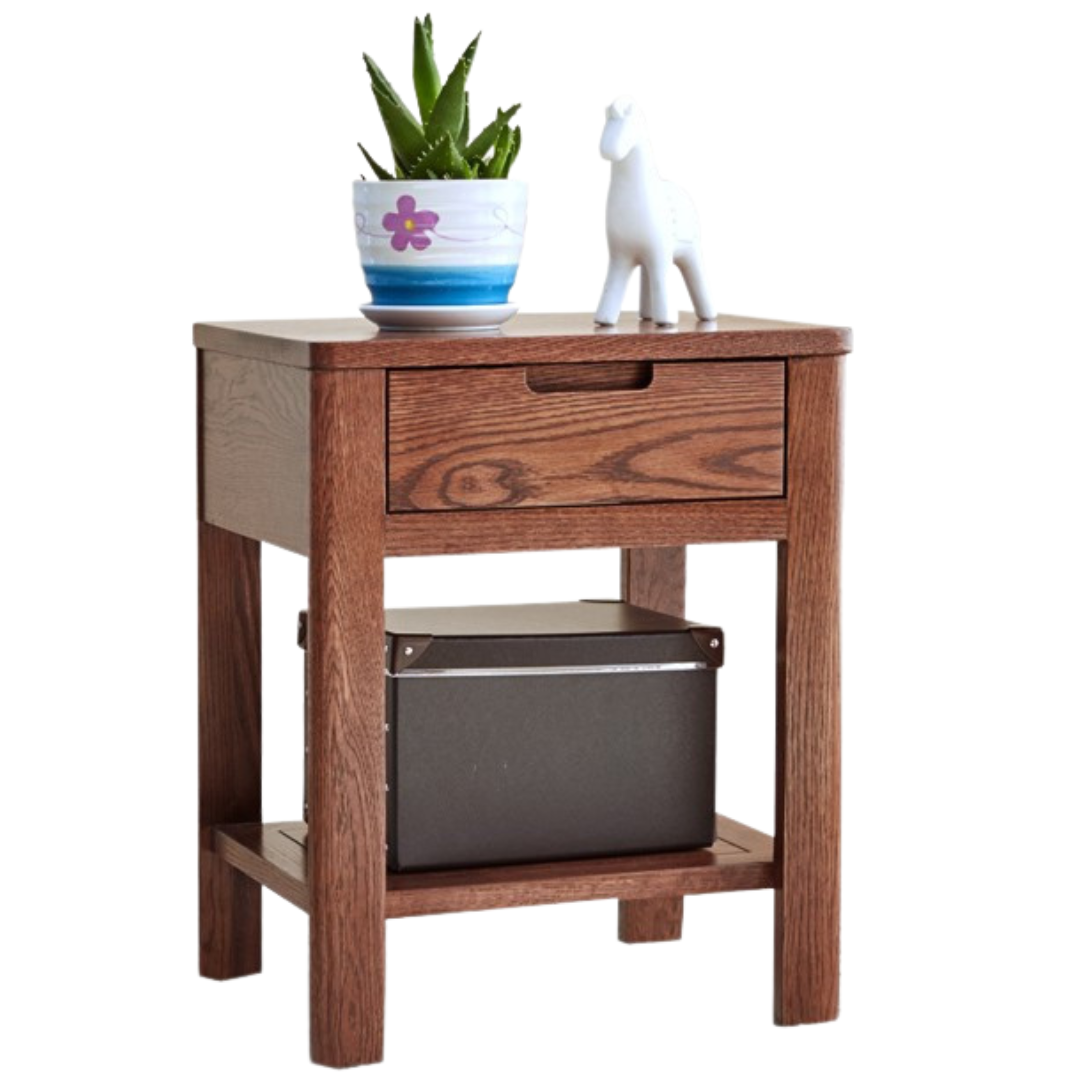 15.7x13.8x19.7 inch / 40x35x50сm / walnut color / bedside cabinet