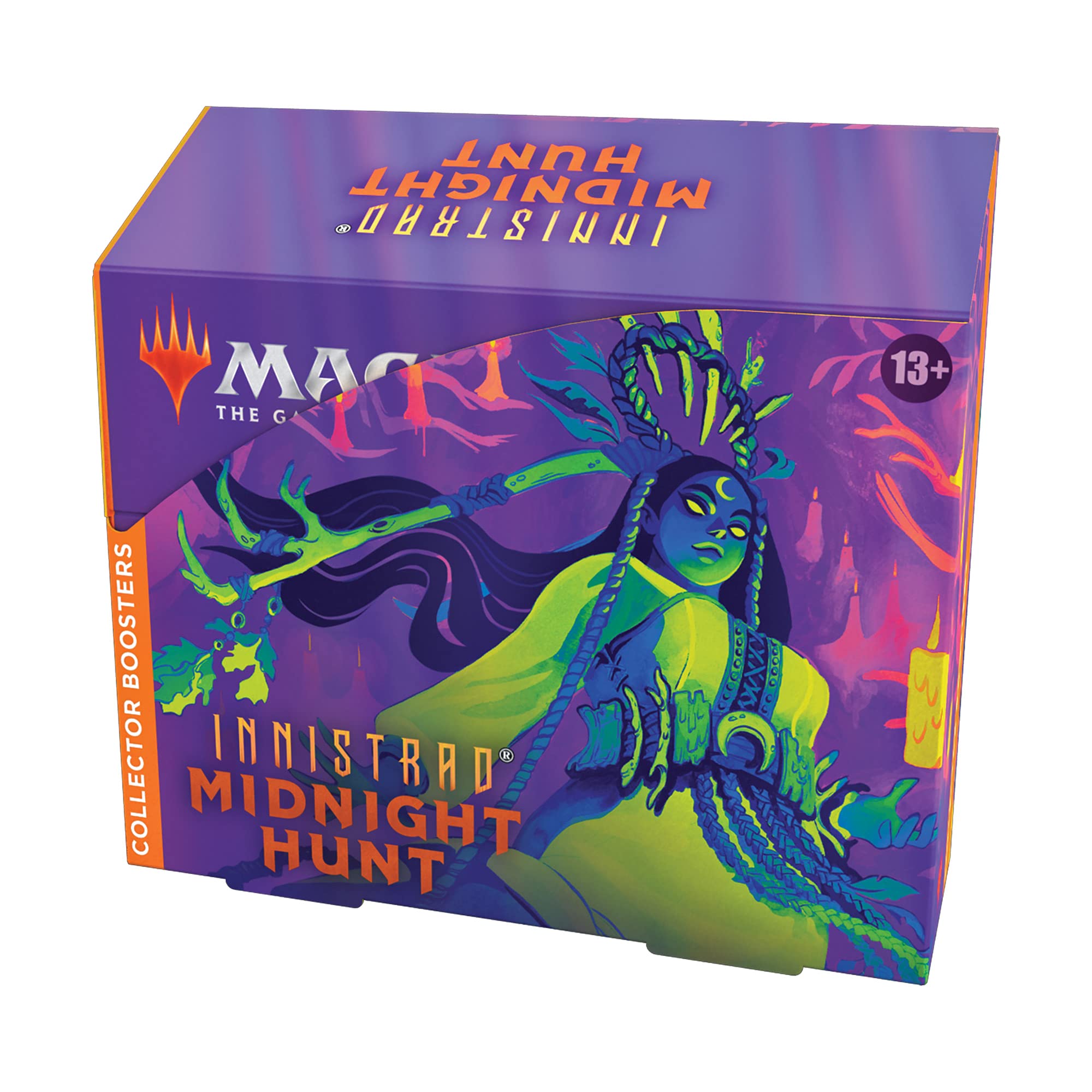 Magic: The Gathering Innistrad: Midnight Hunt Collector Booster Box - 12 Packs (180 Cards) | MTG Trading Card Game | Perfect for Collectors & Tournaments
