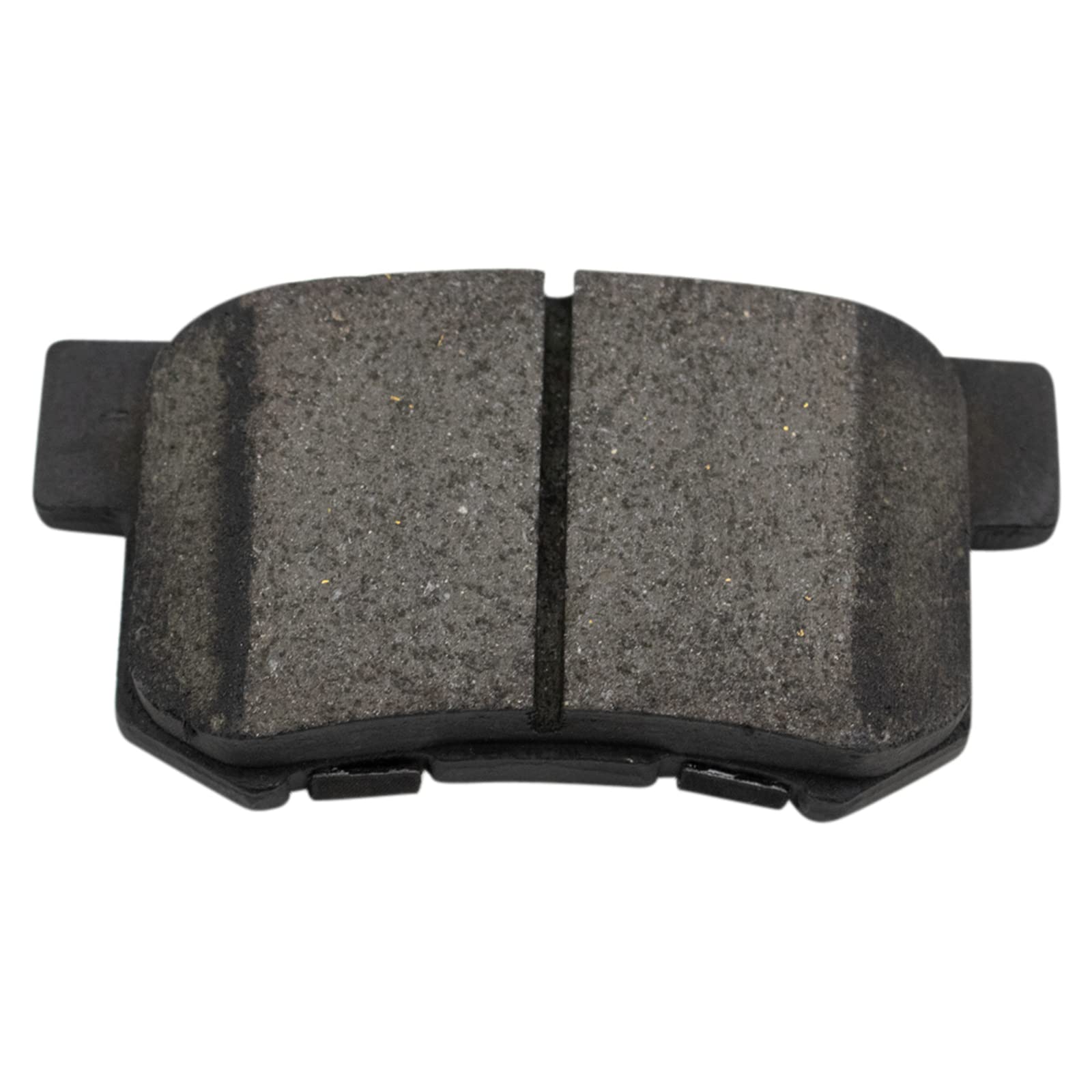 TRQ Rear Performance Brake Pad & Rotor Kit - Ceramic Solid Premium G-Coated - Compatible with 2013-2015 Acura ILX & 2006-2015 Honda Civic - Smooth Stopping Power for City Driving & Highway Safety