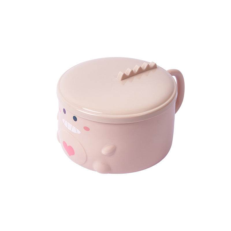 Kawaii Dino Ramen Bowl - Cute Ceramic Noodle Soup Bowl with Dinosaur Design | Perfect for Ramen, Udon, Pho & Asian Noodles | Fun Gift for Kids & Anime Lovers
