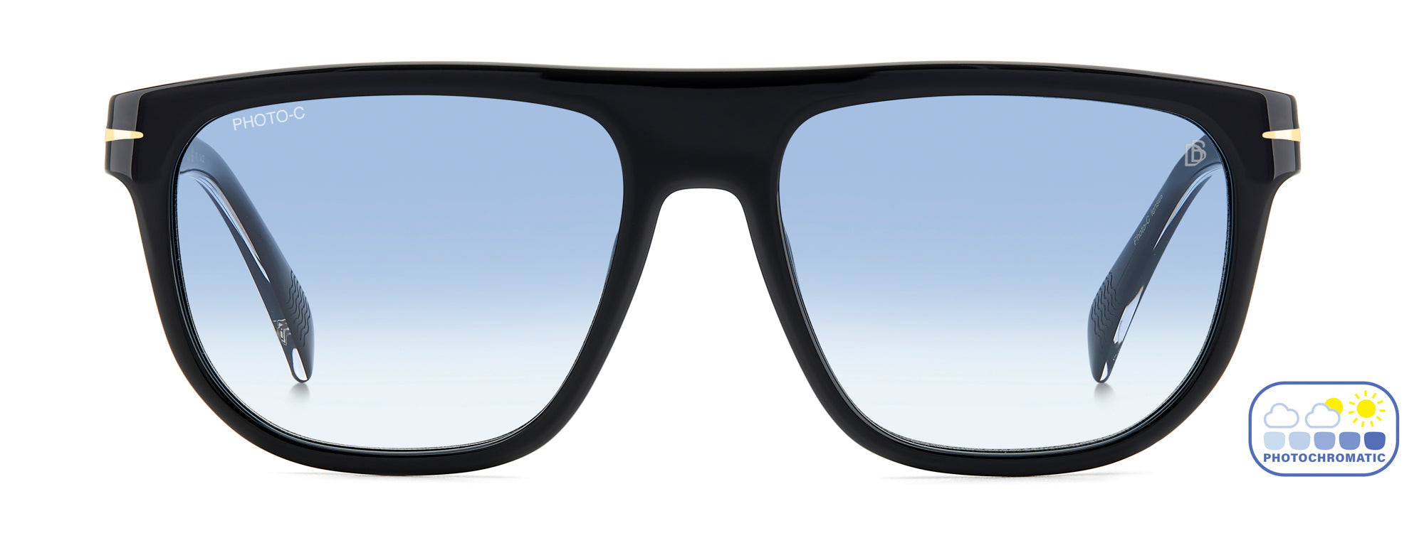 David Beckham DB7111/S Sunglasses - Polarized Aviator Style for Men & Women - Perfect for Driving, Travel & Outdoor Activities