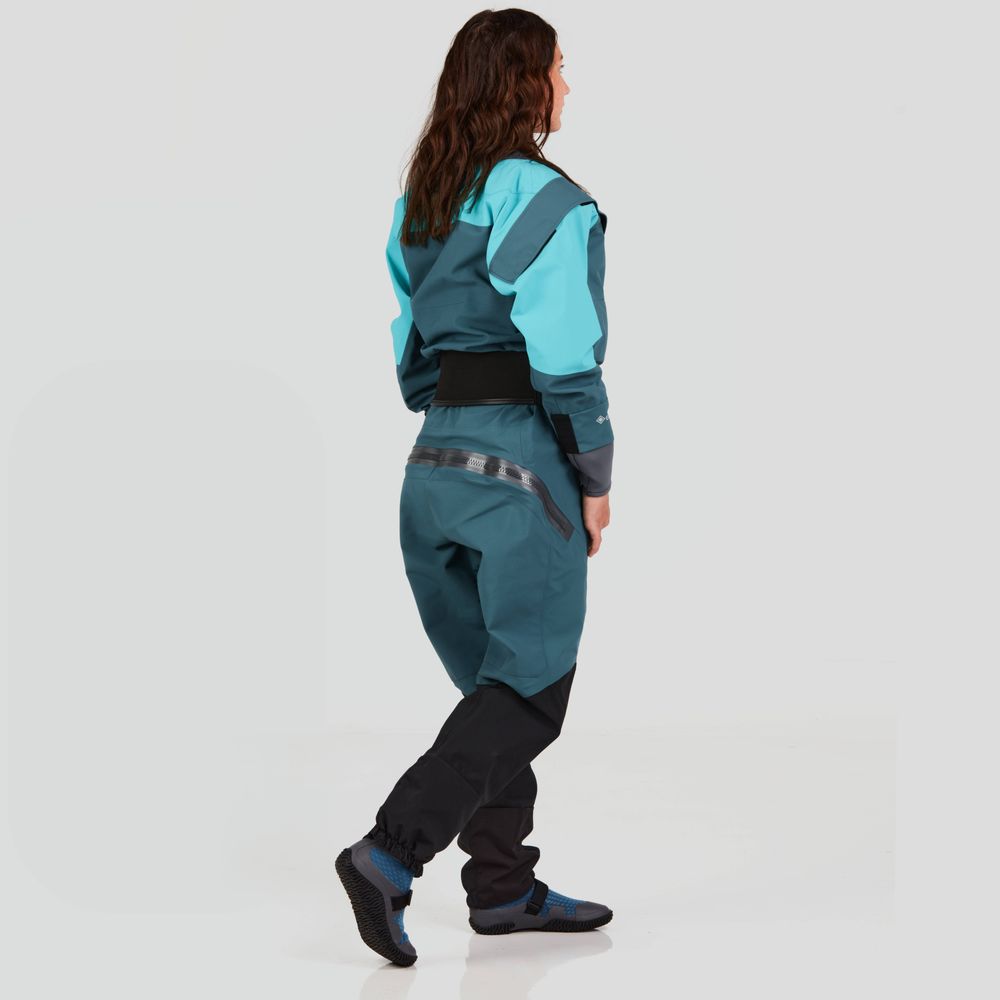 Axiom Women's GORE-TEX Pro Dry Suit - Waterproof & Breathable Diving Suit for Scuba, Kayaking, and Cold Water Sports