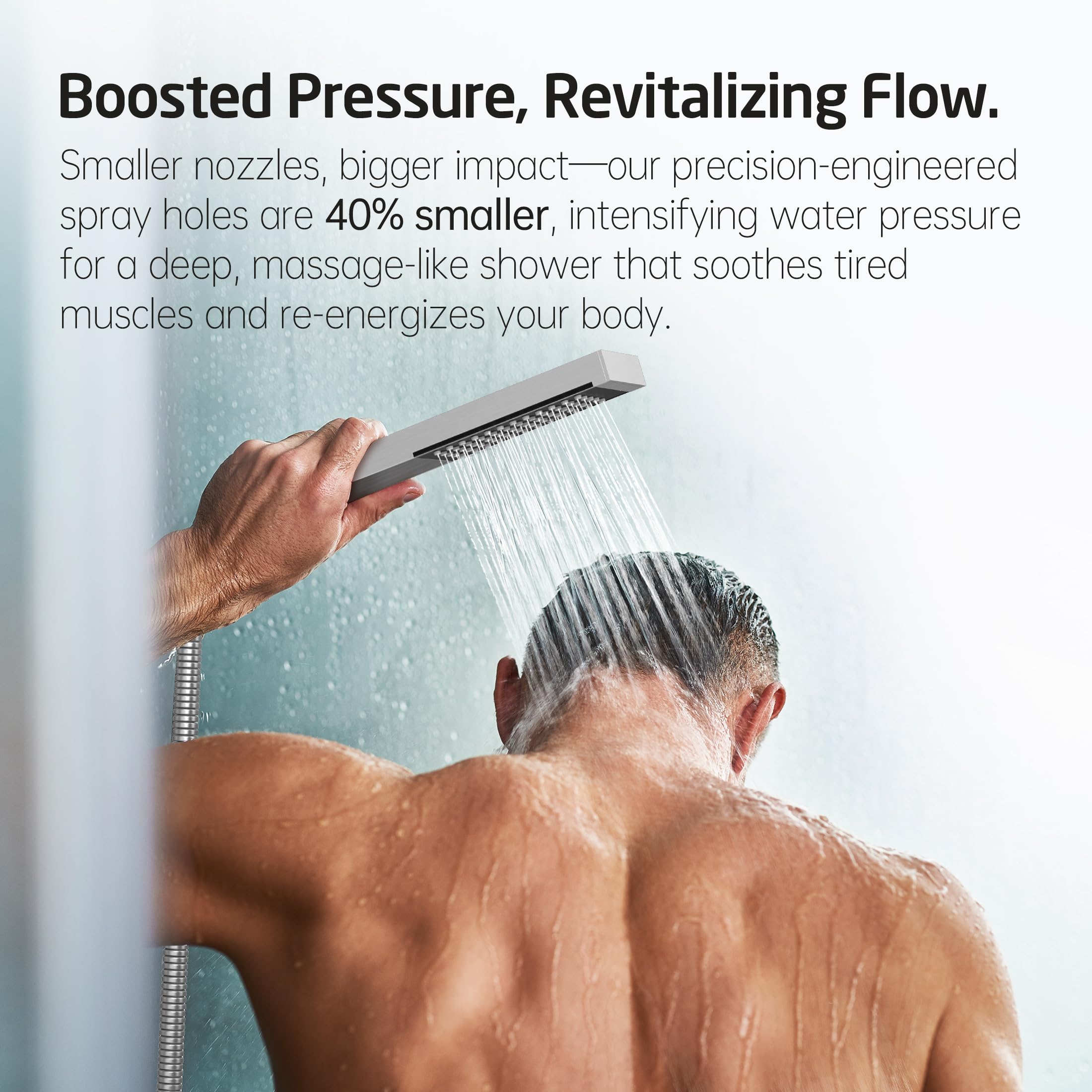 Premium 12 Inch Rain Shower Head with Handheld Sprayer - Brushed Nickel Shower Faucet Set with Pressure Balance Valve (cUPC Certified) for Bathroom Remodel & Spa-Like Experience - Model XB6230F18S12-BN