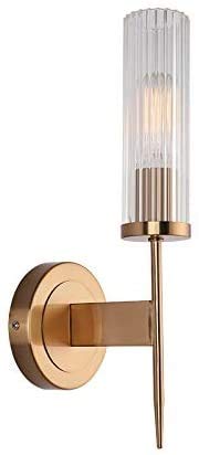 Modern Glass LED Wall Light - Indoor Bedside Lamp for Hallway, Bedroom & Living Room | Wall Mount Lighting for Corridor & Staircase | Perfect for Ambient & Accent Lighting