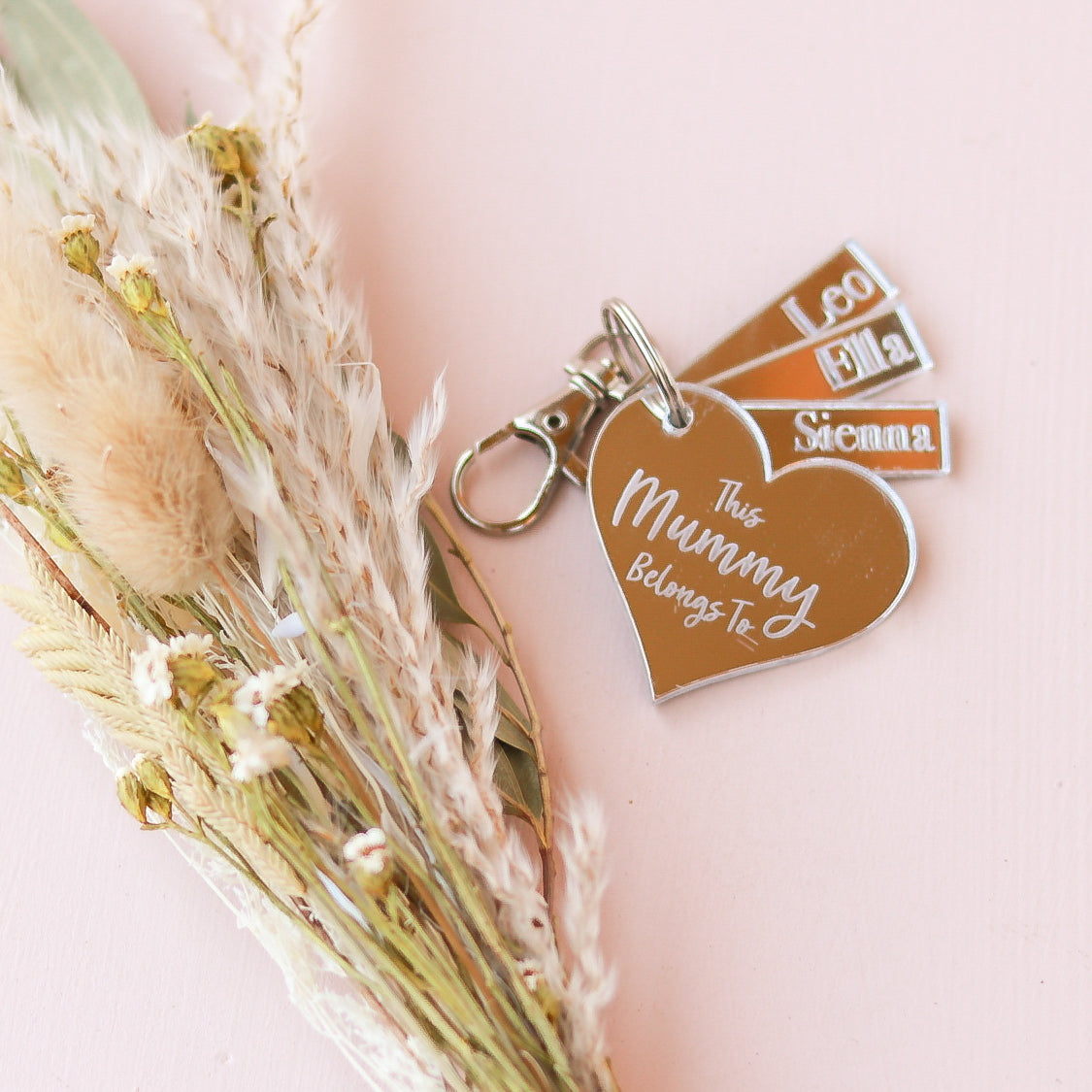 Personalized Keychain - Engraved 'This Belongs To' Custom Keyring for Gifts, Office, and Everyday Use