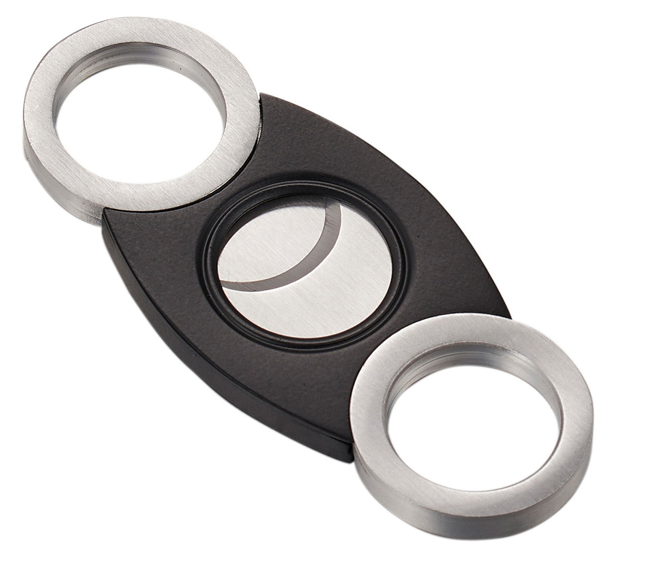 Premium Visol Xenon Matte Black Guillotine Cigar Cutter - Sharp Stainless Steel Blade for Perfect Cuts - Ideal for Cigar Enthusiasts & Luxury Gifts
