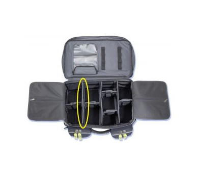 Premium Padded Gear Divider for Motorcycle Luggage - Organize & Protect Your Riding Essentials | Perfect for Touring, Commuting & Adventure Travel