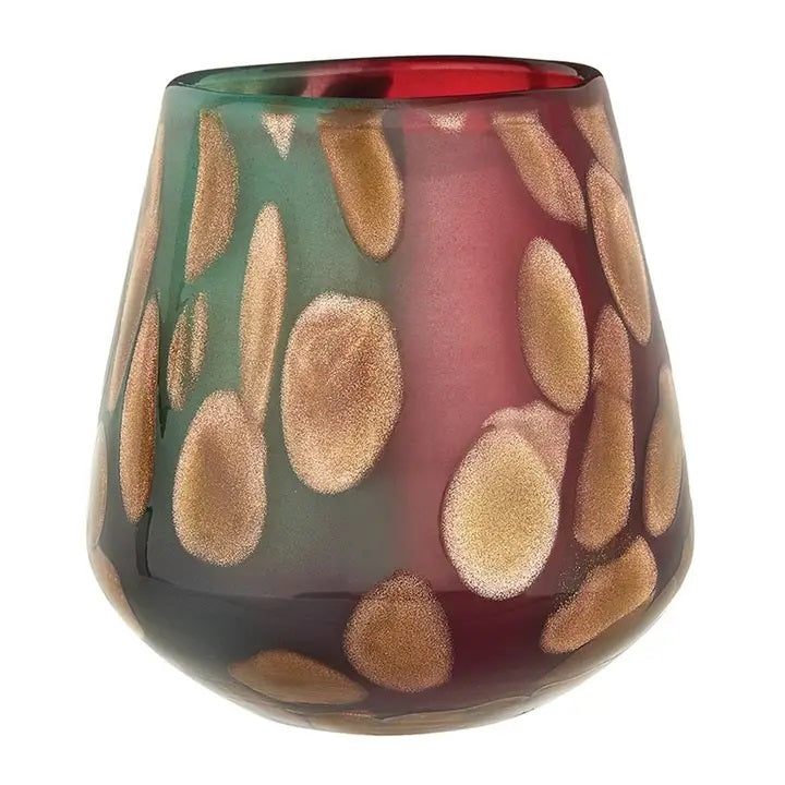 Murano Glass Candle - Elegant Morning Scented Home Decor for Living Room, Bedroom & Bathroom