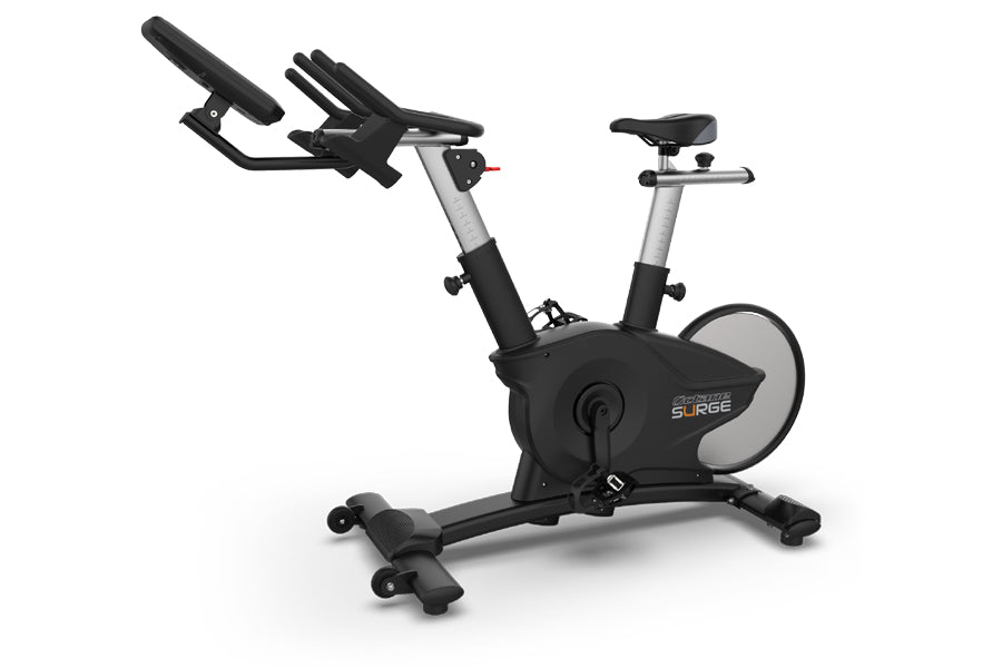 Octane Surge Indoor Cycling Bike - Premium Home Exercise Bike for Cardio & Strength Training - Perfect for Home Gym, Fitness Studio & Apartment Workouts