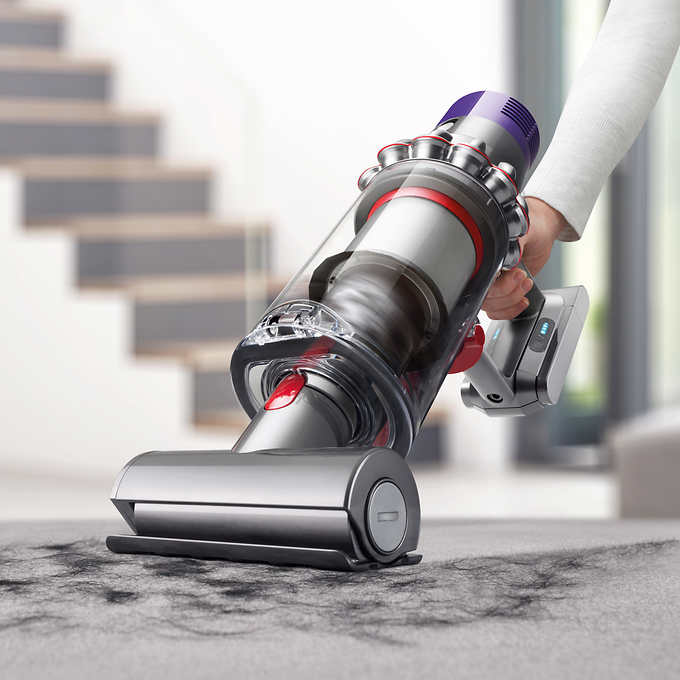 Dyson Cyclone V10 Absolute Cordless Stick Vacuum Cleaner - Powerful Suction for Pet Hair, Hard Floors & Carpets - Perfect for Home Cleaning & Quick Pickups