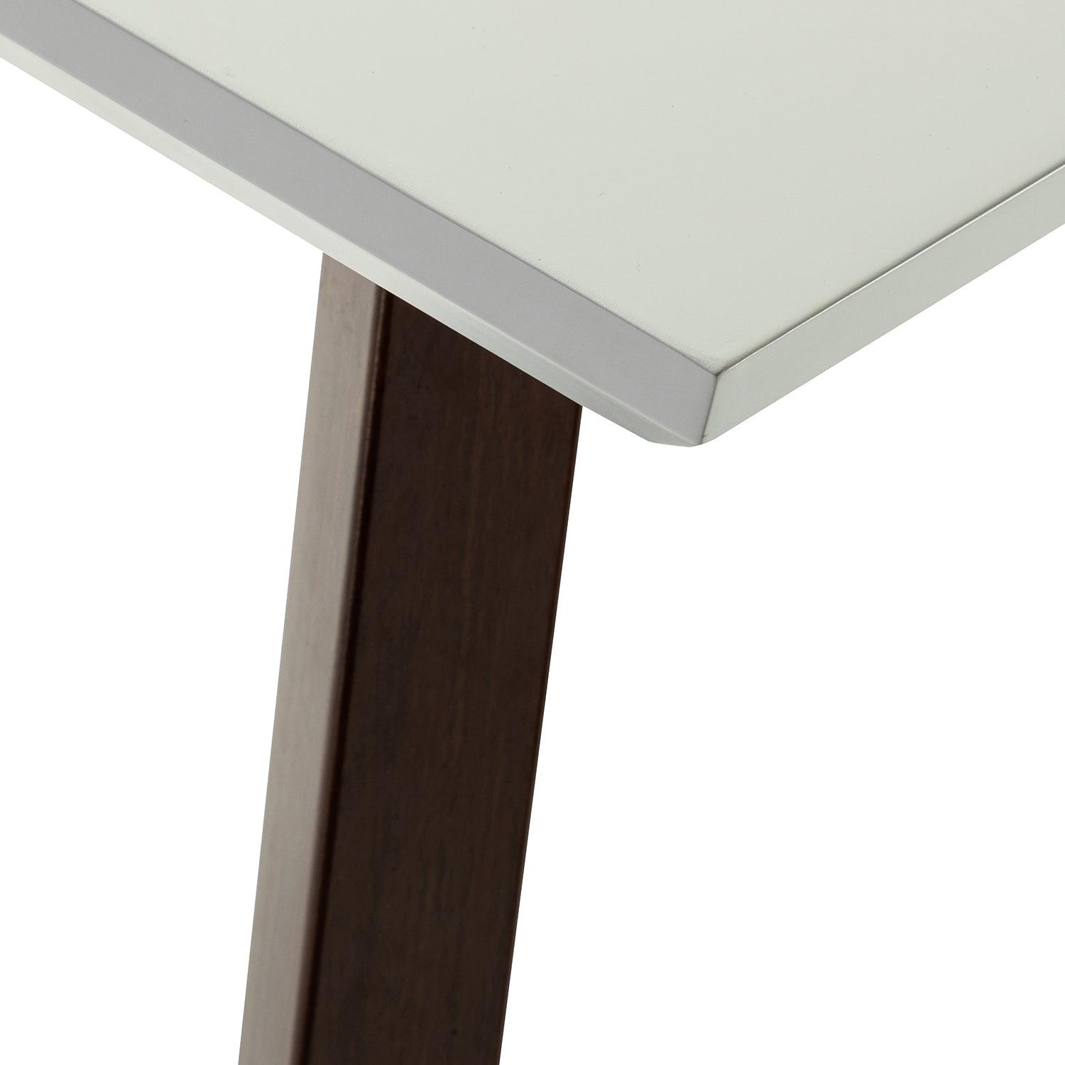 Modern Dresden Square Dining Table - Solid Wood Kitchen Table for 6 - Perfect for Family Dinners & Entertaining Guests