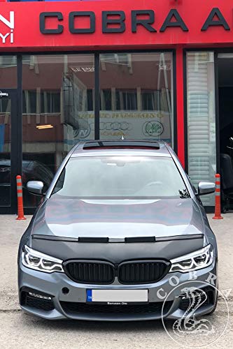 BMW 5 Series G30 (2017-2019) Car Bra Bonnet Hood Mask - Custom Fit Protective Cover for Front End Protection | Perfect for Road Trips, Daily Commute & Car Shows