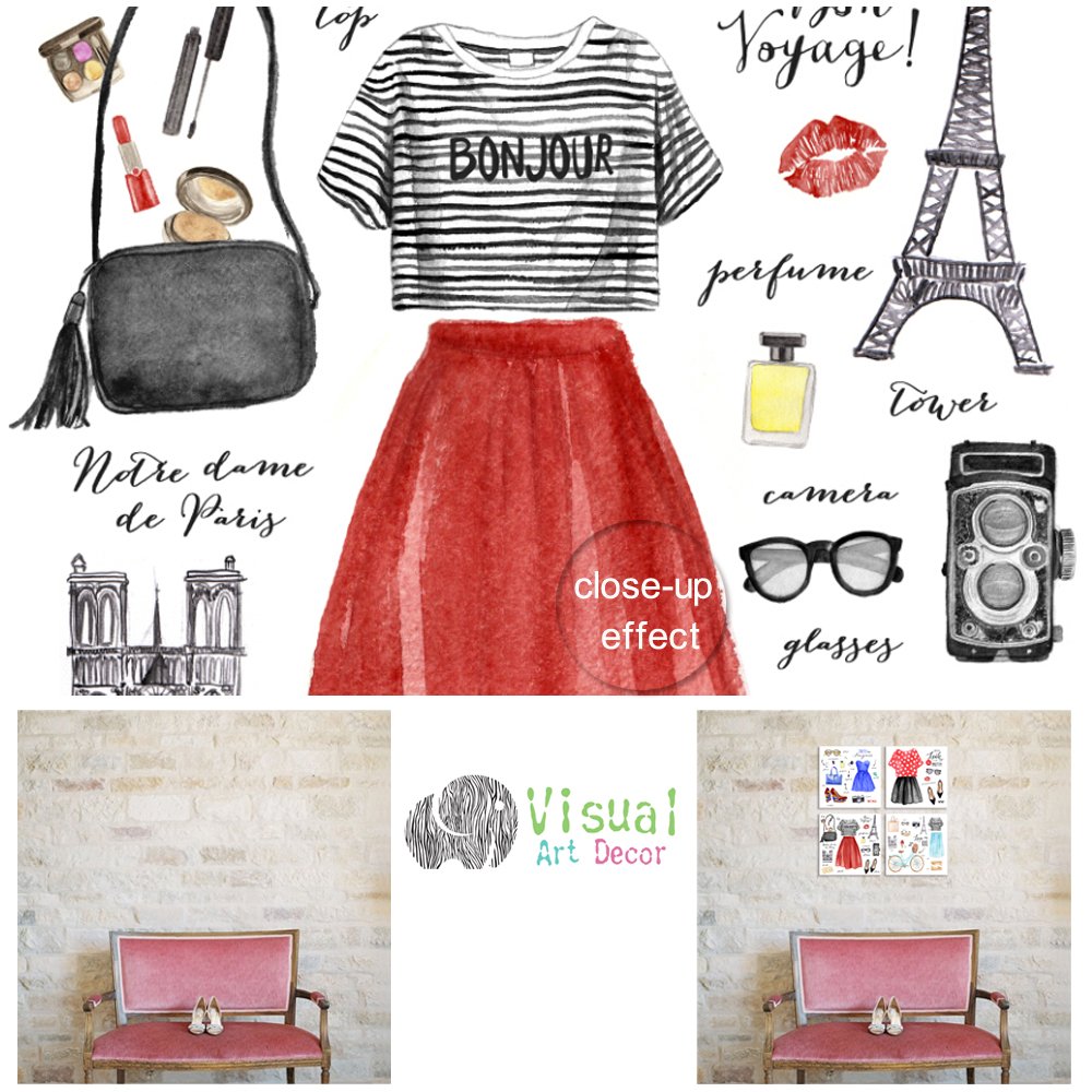 Fashion Canvas Wall Art - Shoes & Closet Decor for Paris Style Lovers | Ready to Hang