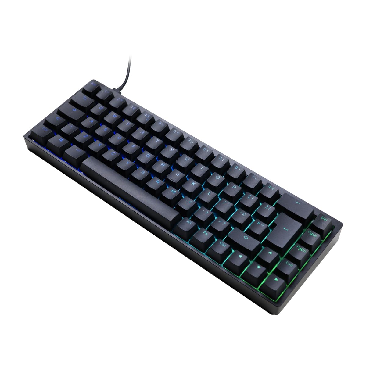 ENDGAME GEAR KB65HE 65% Compact RGB Mechanical Gaming Keyboard - Hall Effect Gateron Switches, ISO UK Layout - Perfect for Competitive Gaming & Typing