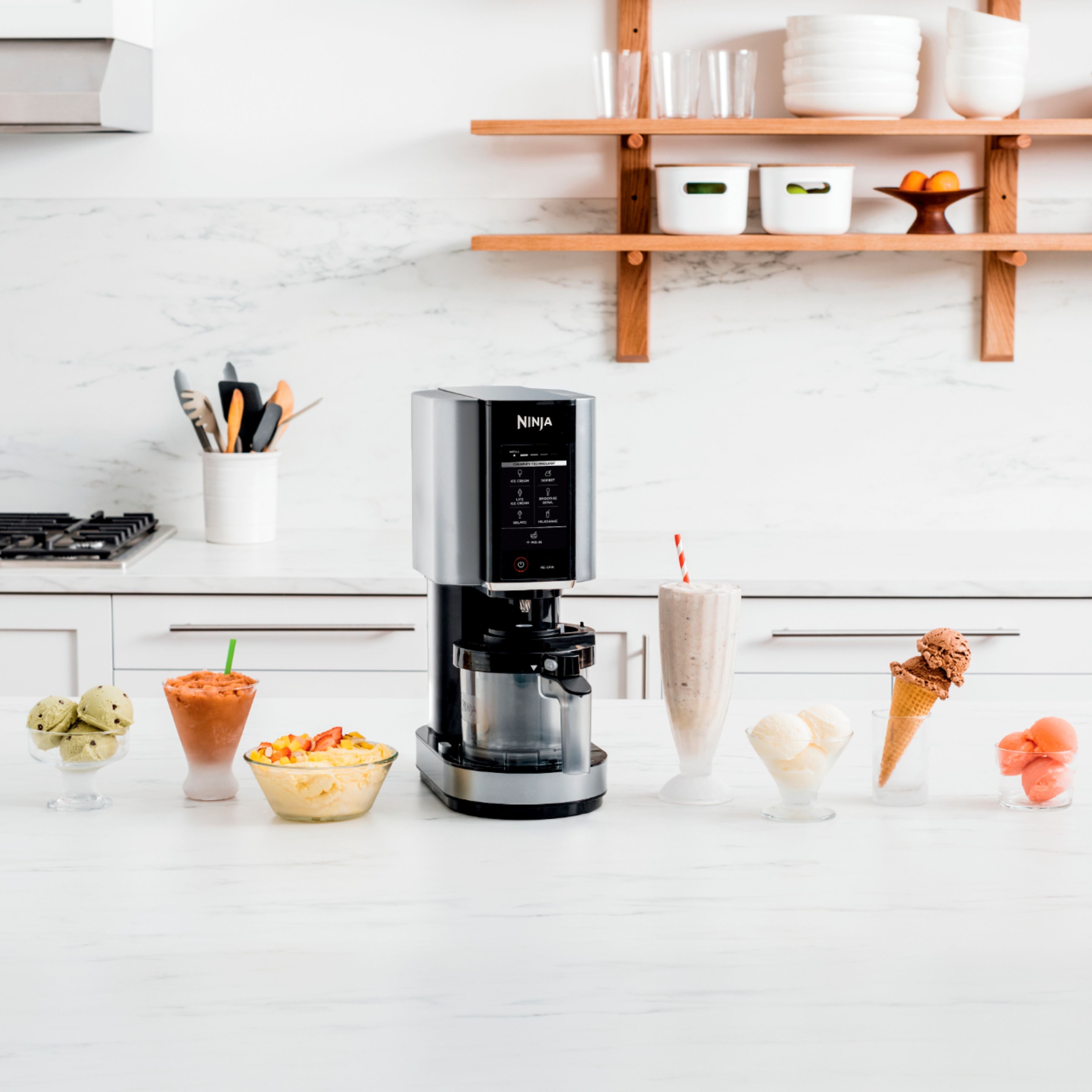 Ninja Creami Ice Cream Maker - Homemade Frozen Treats Machine for Gelato, Sorbet & Milkshakes - Perfect for Parties, Desserts & Healthy Snacks