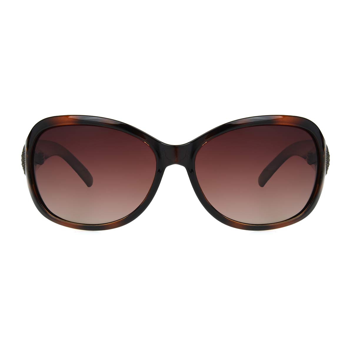 Foster Grant Dialogue Sunglasses - Tortoise & Rose Frame, 52mm UV Protection - Stylish & Comfortable for Outdoor Activities, Driving, and Beach Vacations
