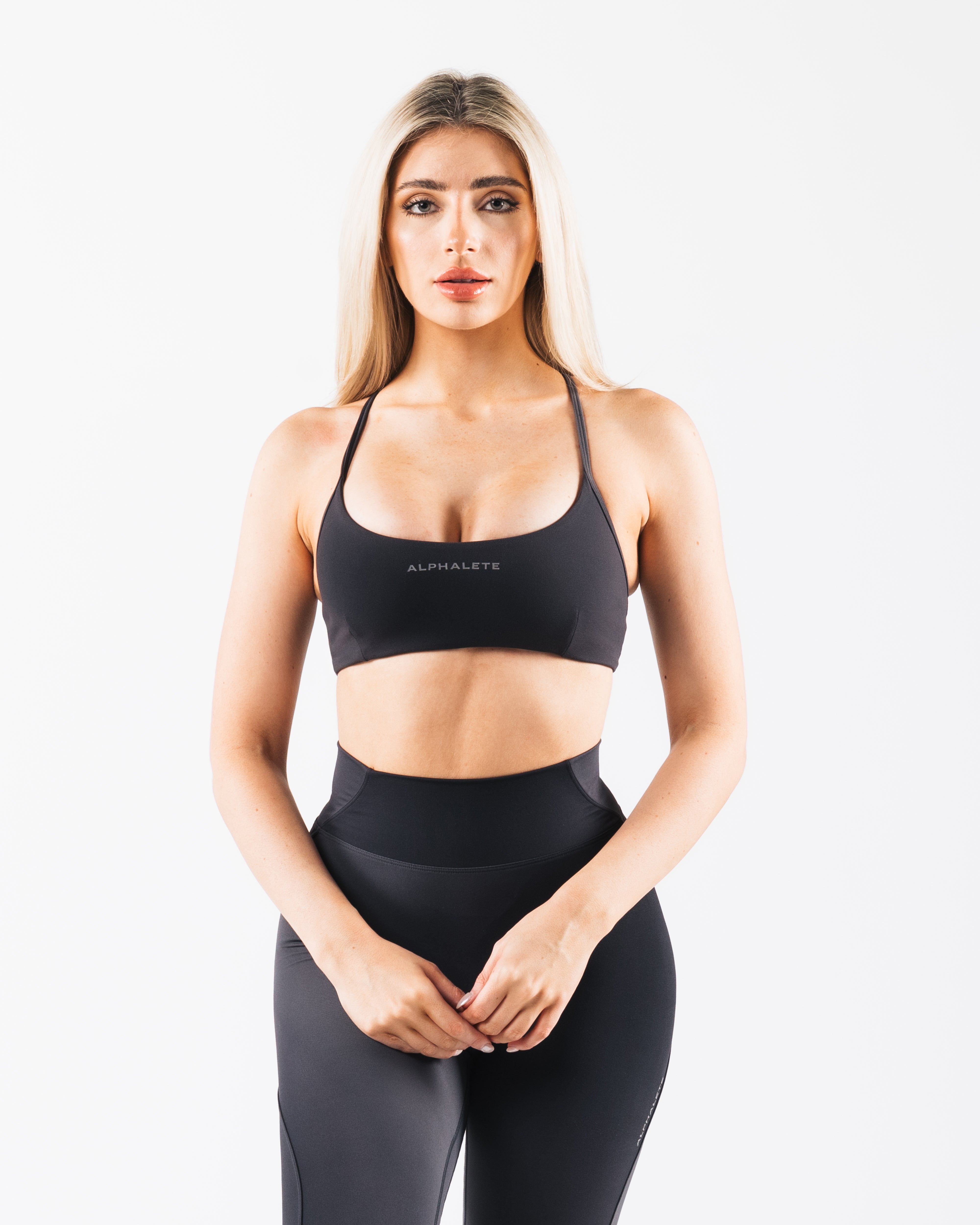 Aura 3 Strap Bra with Storm Print - Comfortable Adjustable Sports Bra for Women - Perfect for Yoga, Running & Gym Workouts
