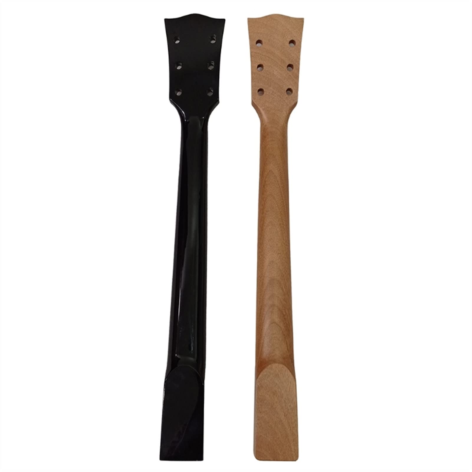 22 Fret Maple Electric Guitar Neck with Rosewood Fretboard - Smooth Edge Replacement Part for DIY Guitar Repair (Color: Yellow) - Perfect for Rock, Blues & Metal Performances