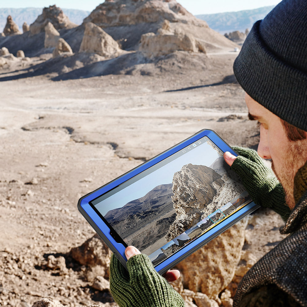 Samsung Galaxy Tab A 10.1 Inch (2019) Tablet Case - Unicorn Beetle Pro Rugged Full Body Protective Cover with Screen Protector - Dark Blue - Perfect for Work, Travel & Outdoor Activities