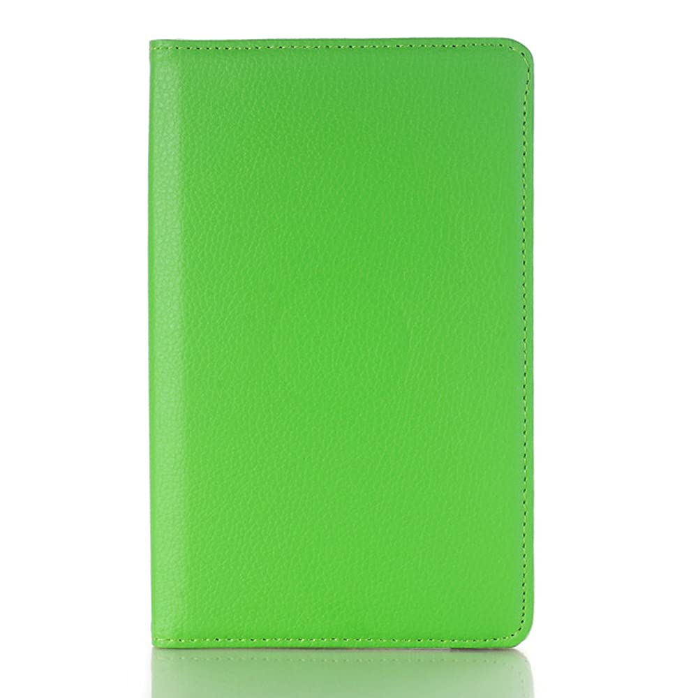 360° Rotating Ultra Slim Leather Case for Kindle Fire 7 (7th/9th Gen 2017/2019) - Folio Stand Cover with Auto Sleep/Wake (Ro-Green) | Perfect for Reading, Travel & Home Use