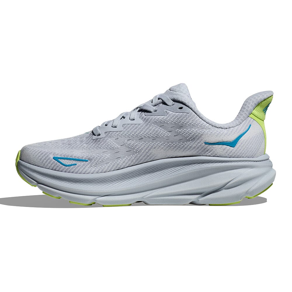 Hoka Women's Clifton 9 Wide Running Shoes - Lightweight Cushioned Sneakers for Road Running, Jogging & Walking - Comfortable Athletic Shoes for Women with Arch Support