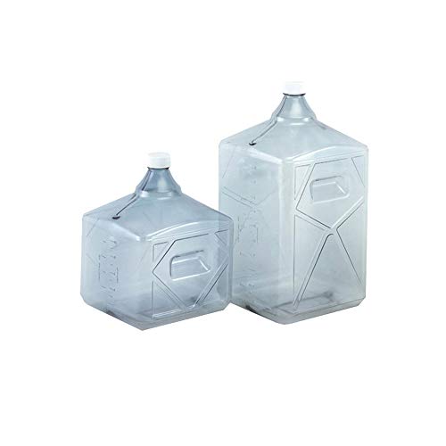 Nalgene 3410-42 10L Polycarbonate Biotainer Carboy - Sterile, No Handle, Bulk Pack (Case of 2) | Ideal for Laboratory Cell Culture, Media Storage & Biopharmaceutical Applications